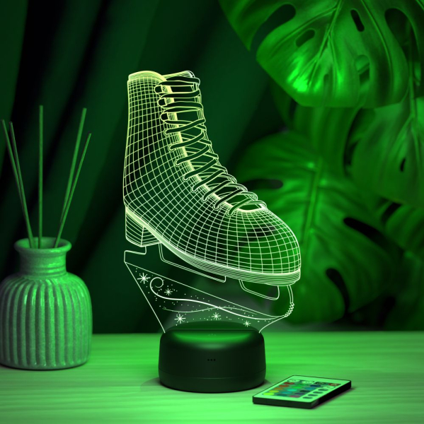 3D светильник  Светильник "Фигурный конек"