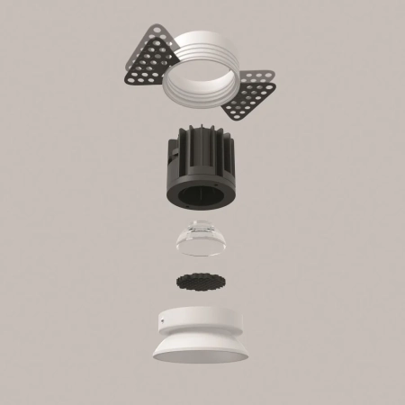 Встраиваемый светильник Technical DL058-7W3K-TRS-W