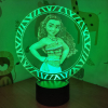 3D светильник  Моана