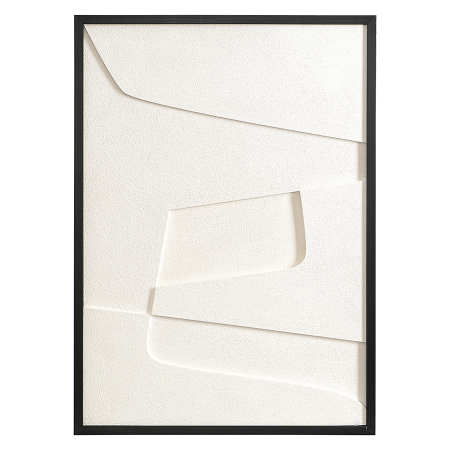Панно декоративное с эффектом 3d minimalism, 50х70 см, бежевый