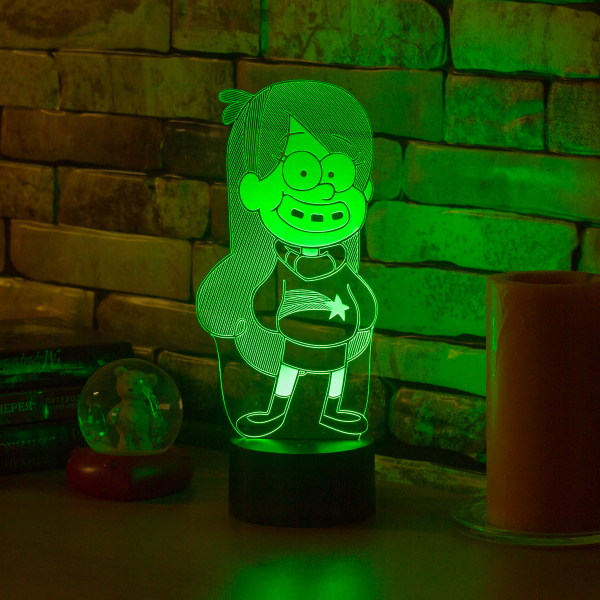 3D светильник  Мэйбл Пайнс (Гравити Фолз)