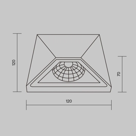 Архитектурная подсветка Outdoor O577WL-L5B