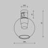 Трековый светильник Technical TR148-1-3W3K-PT