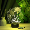 3D светильник  Супер кот 2