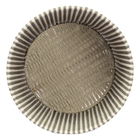 Корзина плетеная dholak grey из коллекции ethnic, размер l
