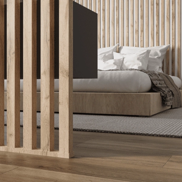 2К Интерьерная Рейка МДФ Stella Планкен Standard Дуб Сонома 16*60*2700 (уп.6 шт.)