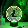 3D светильник  Светильник "LiteCoin (Лайткоин)"