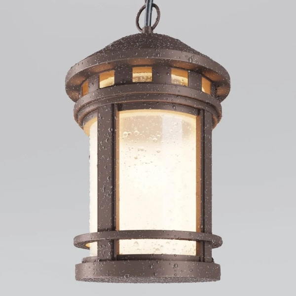 Уличный подвесной светильник Outdoor O031PL-01BR