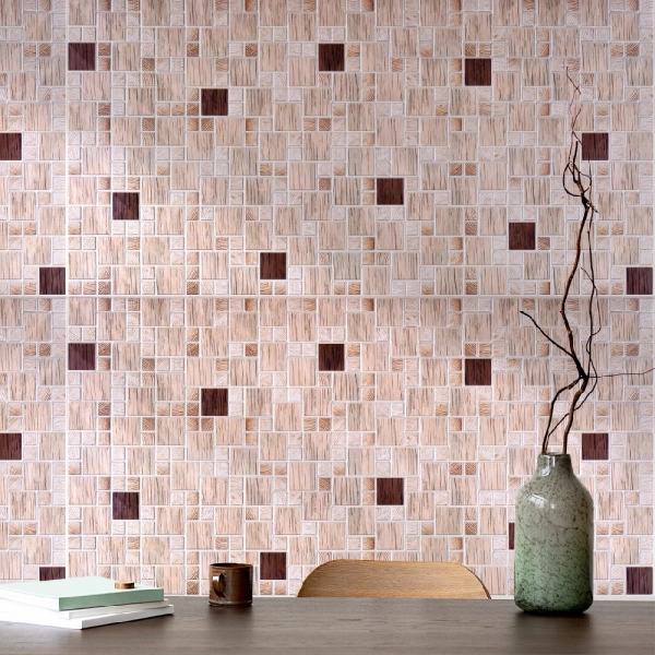 Панель ПВХ 0,3 мозаика Дуб белфорт