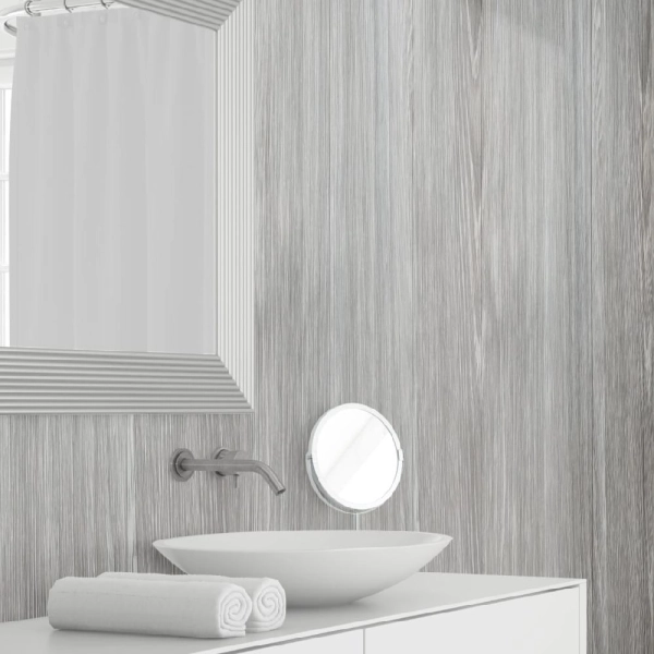 Панель ПВХ Stella Premium Ламинация Дуб беленый 2700х250х9 (8шт.упак.)