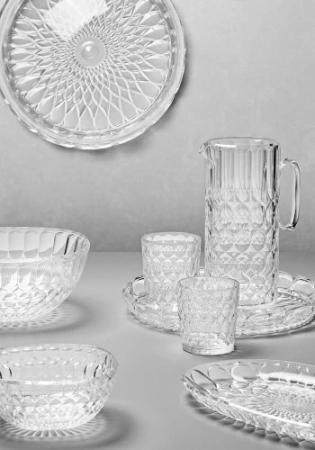 Чаша vanity, D30 см, прозрачная