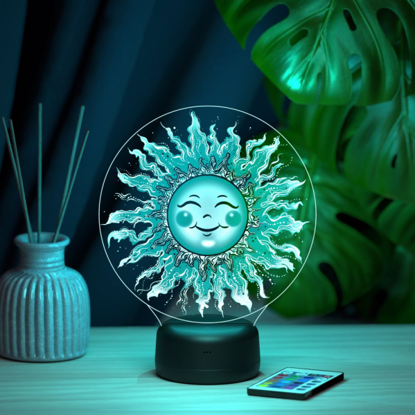 3D светильник  Светильник "Солнышко"