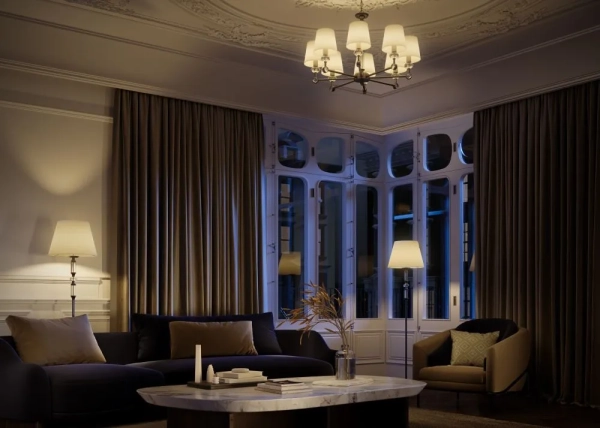 Люстра Maytoni MOD018PL-08CH