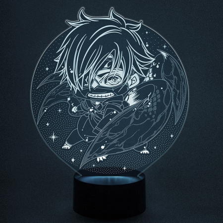 3D светильник  Токийский гуль Канэки