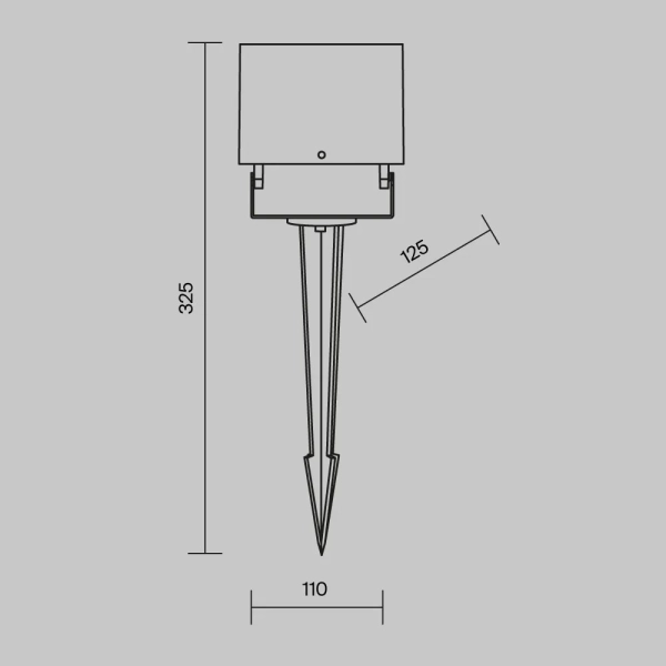 Ландшафтный светильник Outdoor O309FL-L18B3K