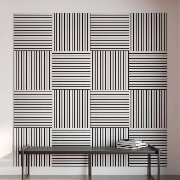 Панель Стеновая Акустическая Stella Comfort Standart Белый 600х600х9 (уп.1шт.)