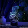 3D светильник  Светильник "Мишка с именем Туран"