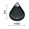 Ландшафтный светильник Outdoor OSL599FL-L5B3K1