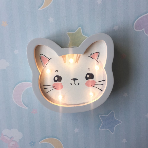 Детский ночник Походный Котенок