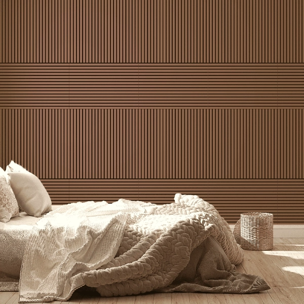 Панель Стеновая Акустическая Stella Trend De Luxe Terracotta 900х600х21 (упак. 1шт.)