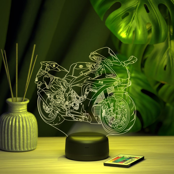 3D светильник  Светильник "Спортивный байк (спортбайк)"