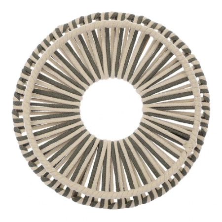 Корзина плетеная dholak grey из коллекции ethnic, размер m