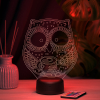 3D светильник  Светильник "Сова #5"