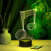 3D светильник  Светильник "Нота"