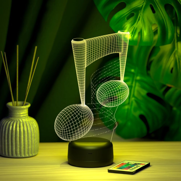 3D светильник  Светильник "Нота"