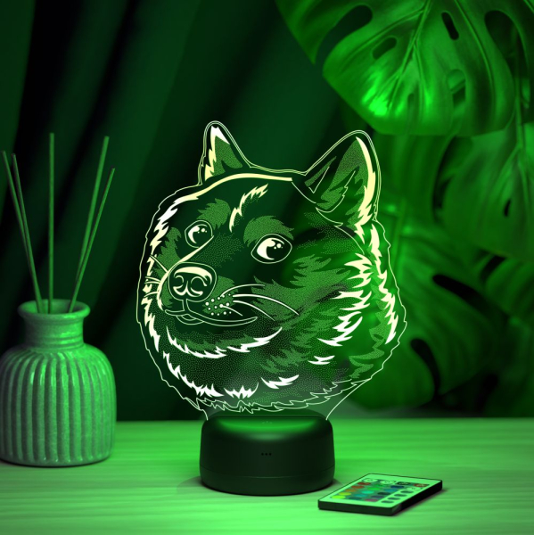 3D светильник  Светильник "Doge"