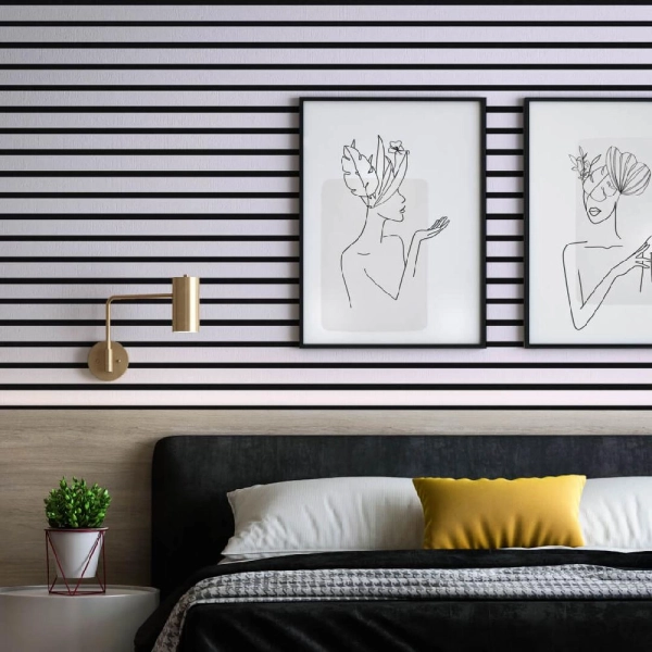 Панель Стеновая Акустическая Stella Trend Standart Белый 2780х600х21 (уп.1шт.)