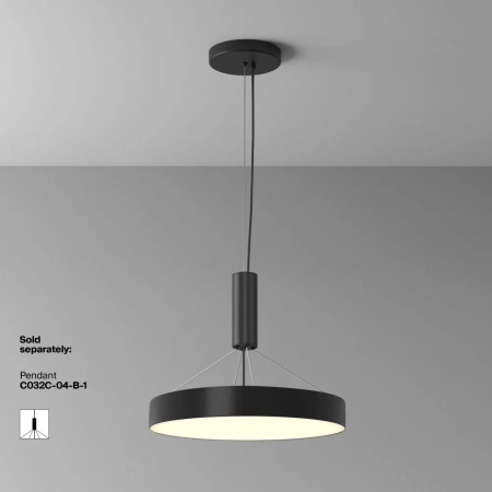 Потолочный светильник Technical C032CL-45W3K-RD-B