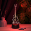 3D светильник  Светильник "Электрогитара Gibson Les Paul"