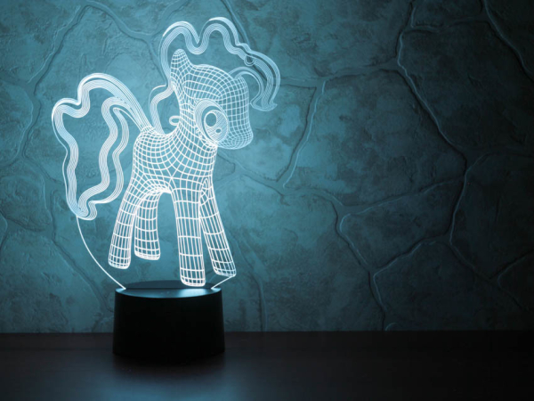3D светильник  Little Pony
