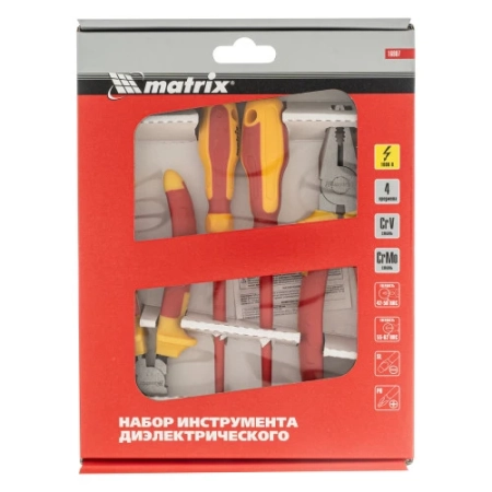 Набор диэлектрического инструмента, 4 предмета Matrix