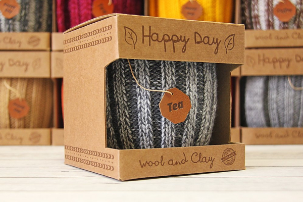 Вязаная кружка "Пуэр"