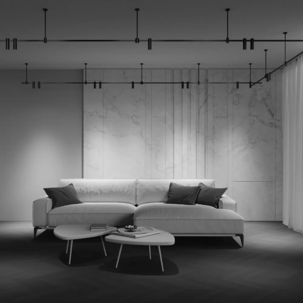 Трековый светильник Technical TR143-1-5W4K-W-B