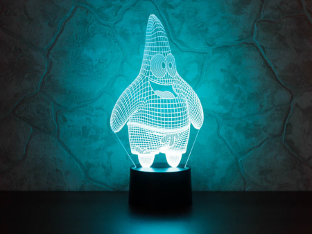 3D светильник  Патрик