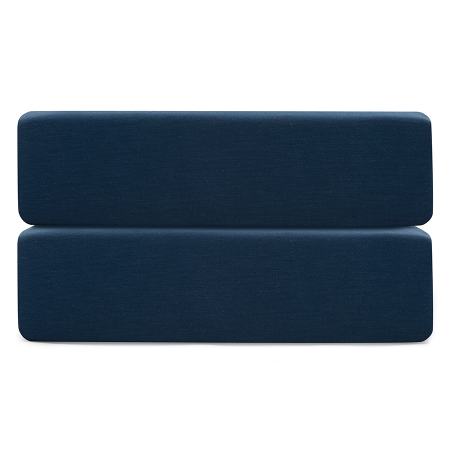 Простыня на резинке темно-синего цвета из коллекции essential, 160х200х30 см