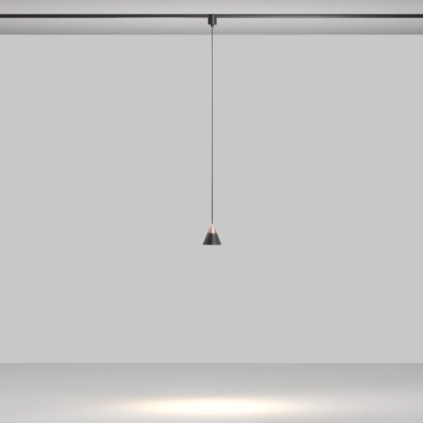 Трековый подвесной светильник Technical TR166-1-7W3K-M-B