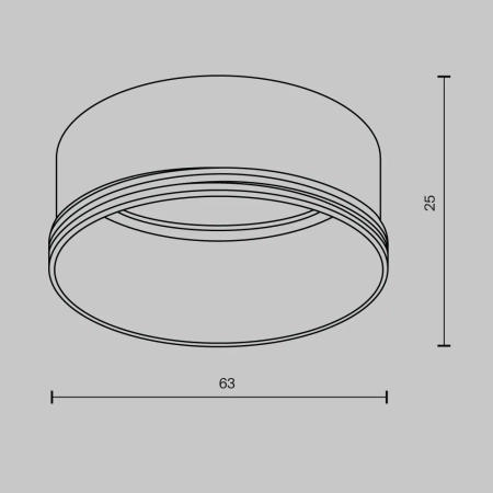 Комплектующие для светильника Technical RingL-20-W