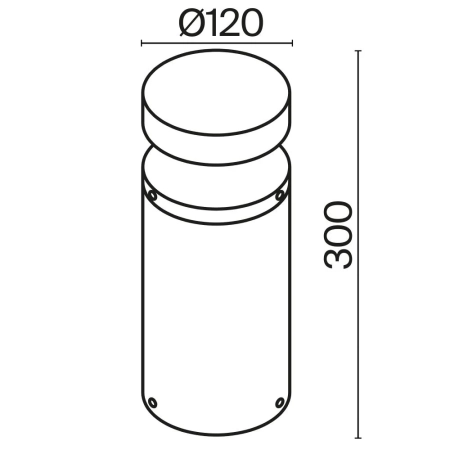 Ландшафтный светильник Outdoor O591FL-L12GF3K