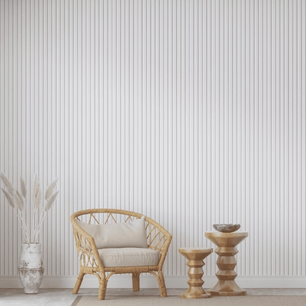 2К Профиль Финиш МДФ Stella Beats Standart Белый 2700x77x16 (упак.4шт.)