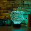 3D светильник  Яблоко - Apple