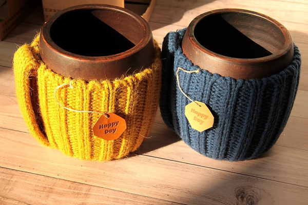 Вязаная кружка "Джин"