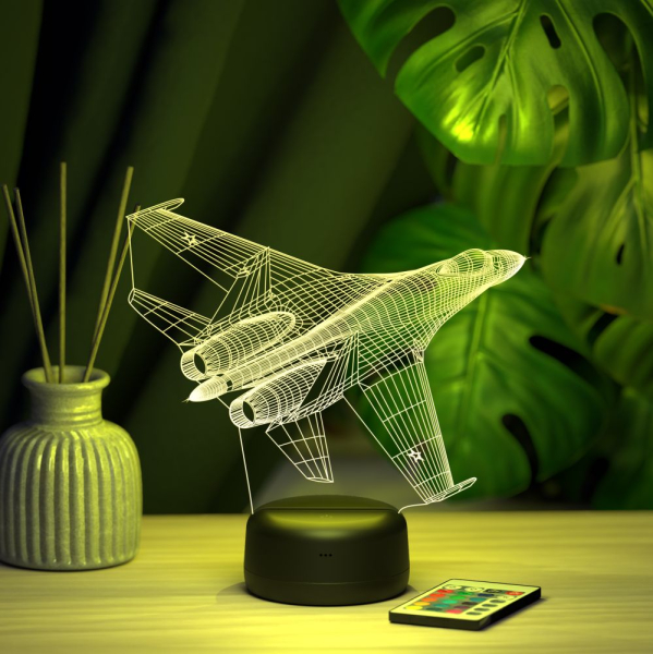 3D светильник  Светильник "Истребитель СУ-35"