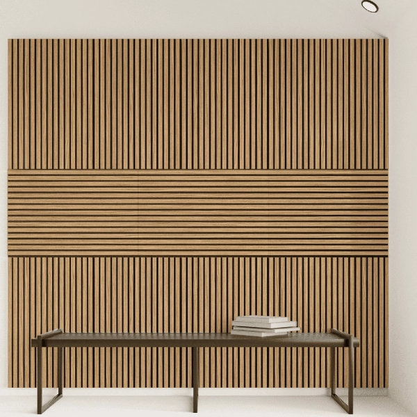 Панель Стеновая Акустическая Stella Trend Standart Дуб Сальвадор 900х600х21 (упак. 1шт.)