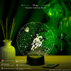 3D светильник  Светильник "Космонавт в космосе"