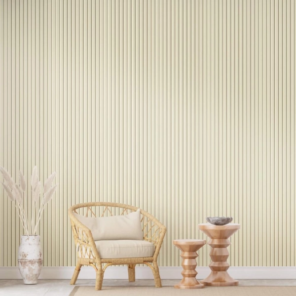 Панель Стеновая Реечная МДФ Stella Beats De Luxe Palomino 2700x119x16 (4шт.упак.)