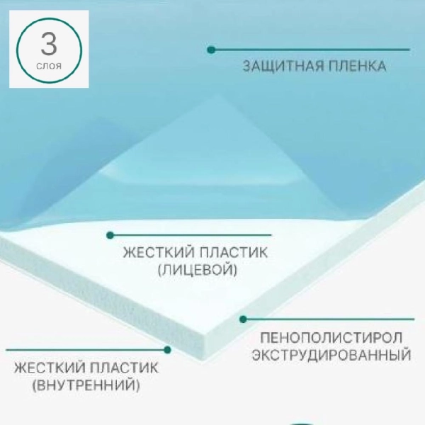 Сэндвич-панель Stella 1500*300*10мм (упак. 3 шт.)